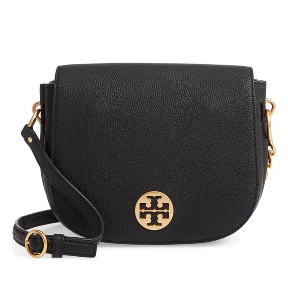 Tory Burch Handbags - Tory Burch Everly Leather Flap Saddle Bag